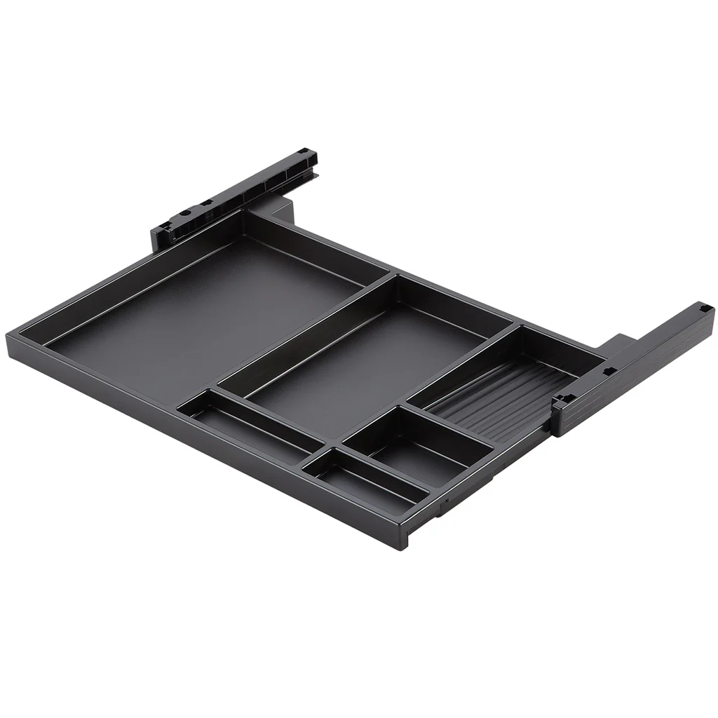 Extending Utensils Tray, Black Extending Utensils Tray, Black