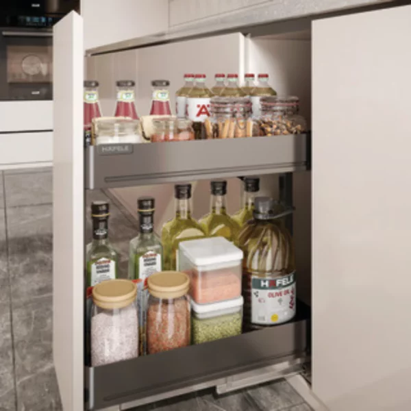 Hafele Utensio Plus H2, Maxi Base Pull out Unit