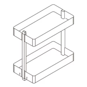Hafele Utensio Plus H2, Maxi Base Pull out Unit - Image 5