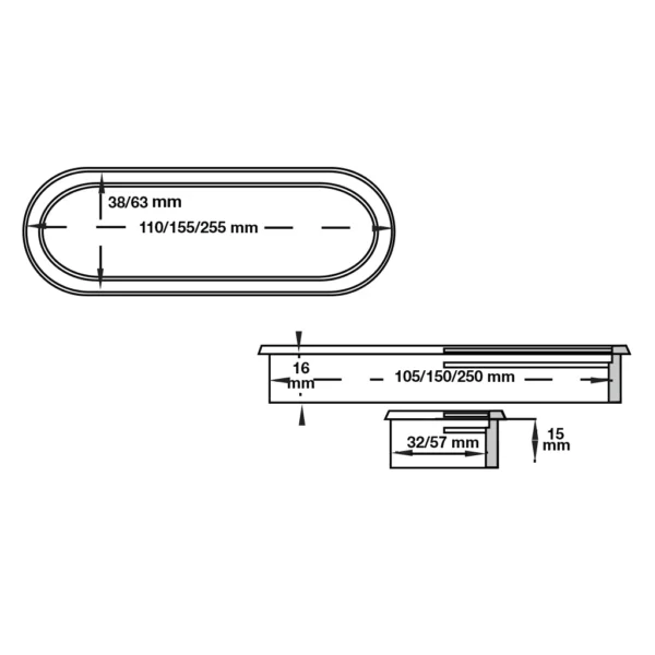 Salsa Cable Outlet Matt Stainless Steel Salsa Cable Outlet Matt Stainless Steel