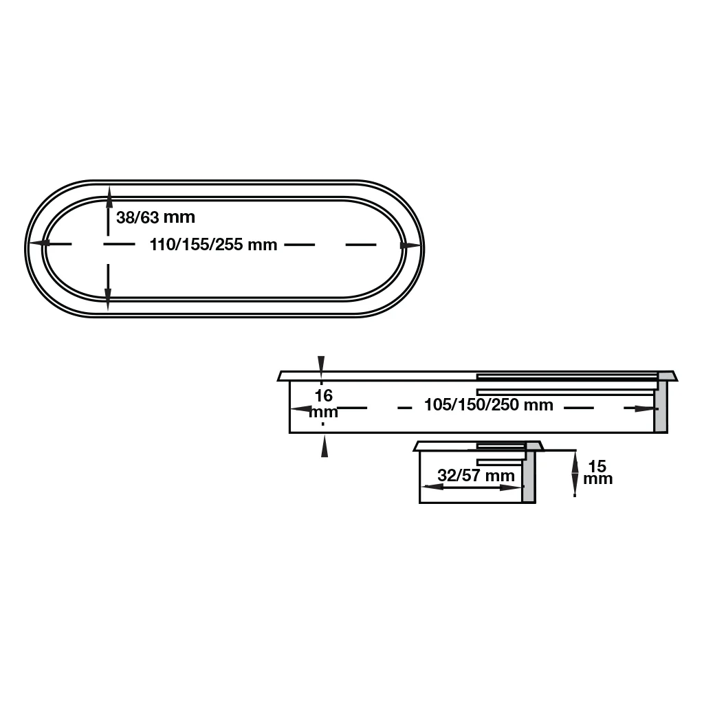 Salsa Cable Outlet Matt Stainless Steel