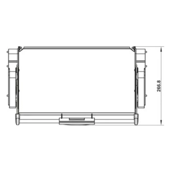 Hafele Utensio Plus H2 Overhead Drop-Down Unit