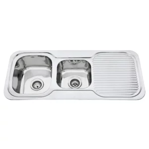 Hafele 1 & 3/4 Bowl Sink Right hand drainer