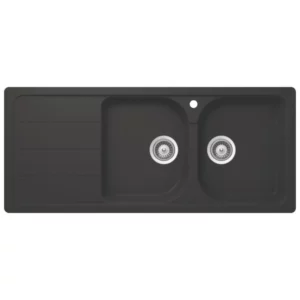 Hafele Quartz Double Bowl Kitchen Sink