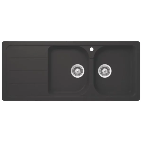 Hafele Quartz Double Bowl Kitchen Sink