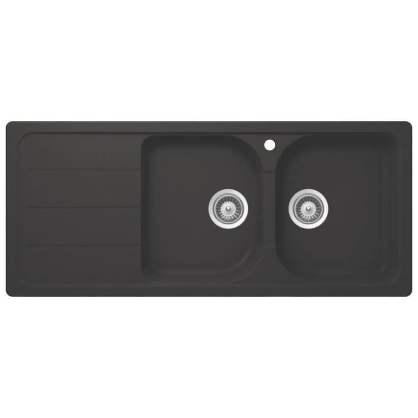 Hafele Quartz Double Bowl Kitchen Sink