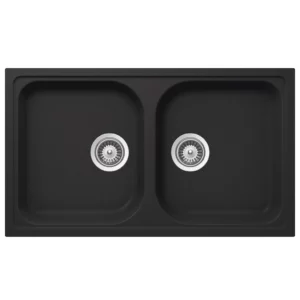 Hafele Quartz Double Bowl Sink - Image 1