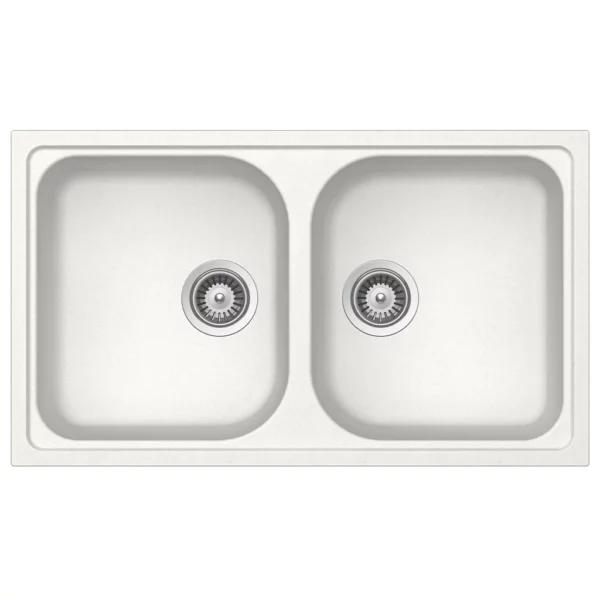Hafele Quartz Double Bowl Sink