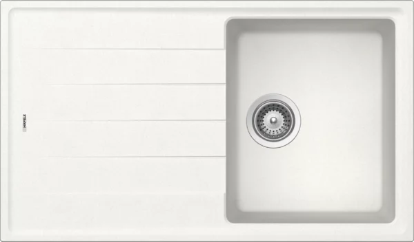 Hafele Quartz Single Bowl Sink with Drainer