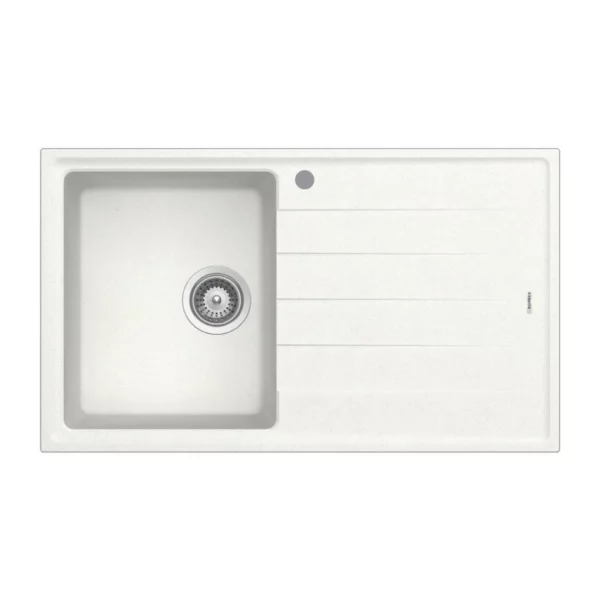 Hafele Quartz Single Bowl with RH Drainer
