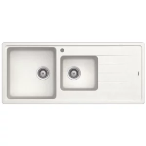 Hafele Quartz 1 & 3/4 Bowl Sink with LH Drainer - Image 2