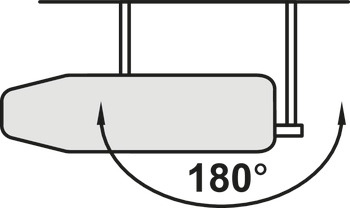 Ironfix Pull-Out Drawer Ironing Board