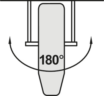 Ironfix Pull-Out Drawer Ironing Board